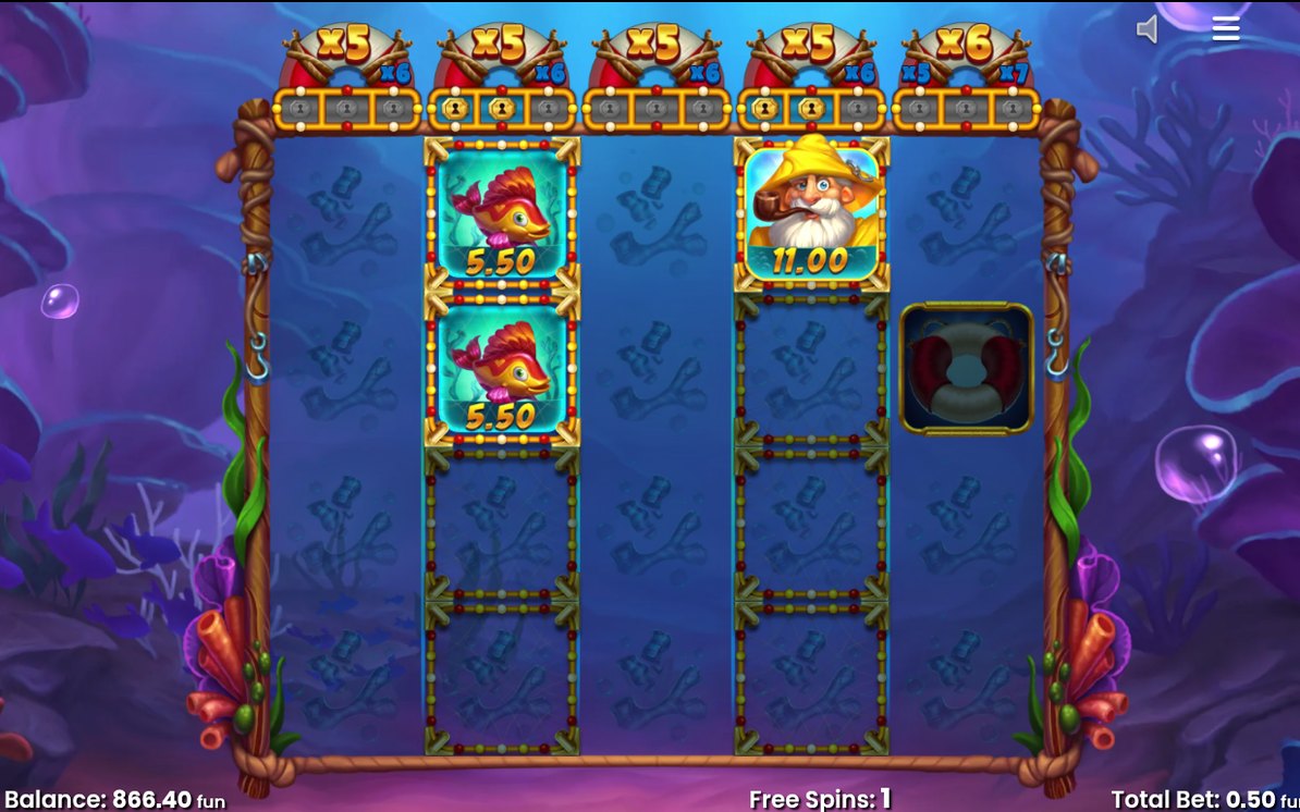 Free Spins-hjul där Net Symbols nudgas per snurr